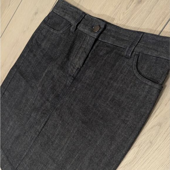 J. Crew Denim skirt dark blue size 4 - Picture 1 of 9
